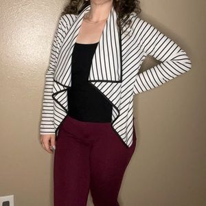 Striped Blazer / Cardigan
